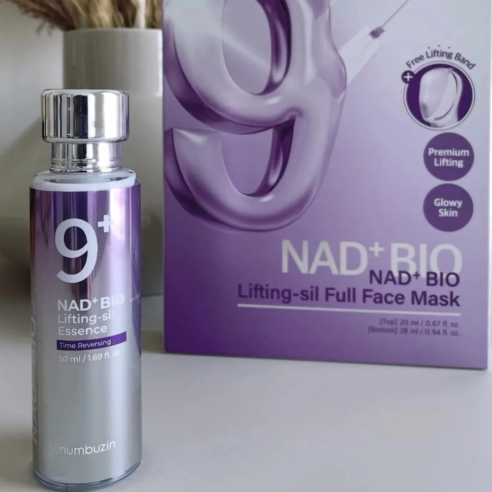 Esencia ultrasónica NO.9 NAD + BIO, volumen de elevación Original coreano, Retinol tóxico, 50 péptidos, crema Facial, esencia para el cuidado de los ojos de colágeno