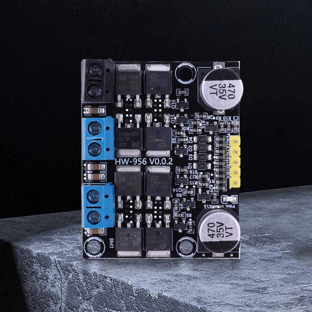 10A Dual Channel DC H Bridge Motor Speed Controller 3-18V H-Bridge Driver Module Forward Reverse PWM Speeds Regulation Dimming