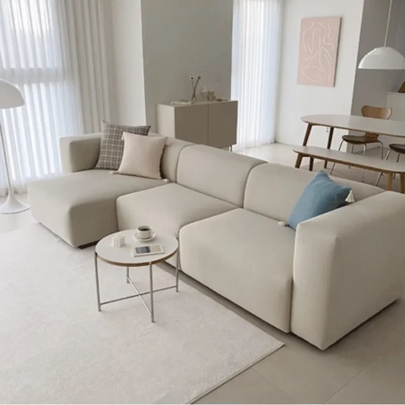 

Small apartment corner concubine sofa