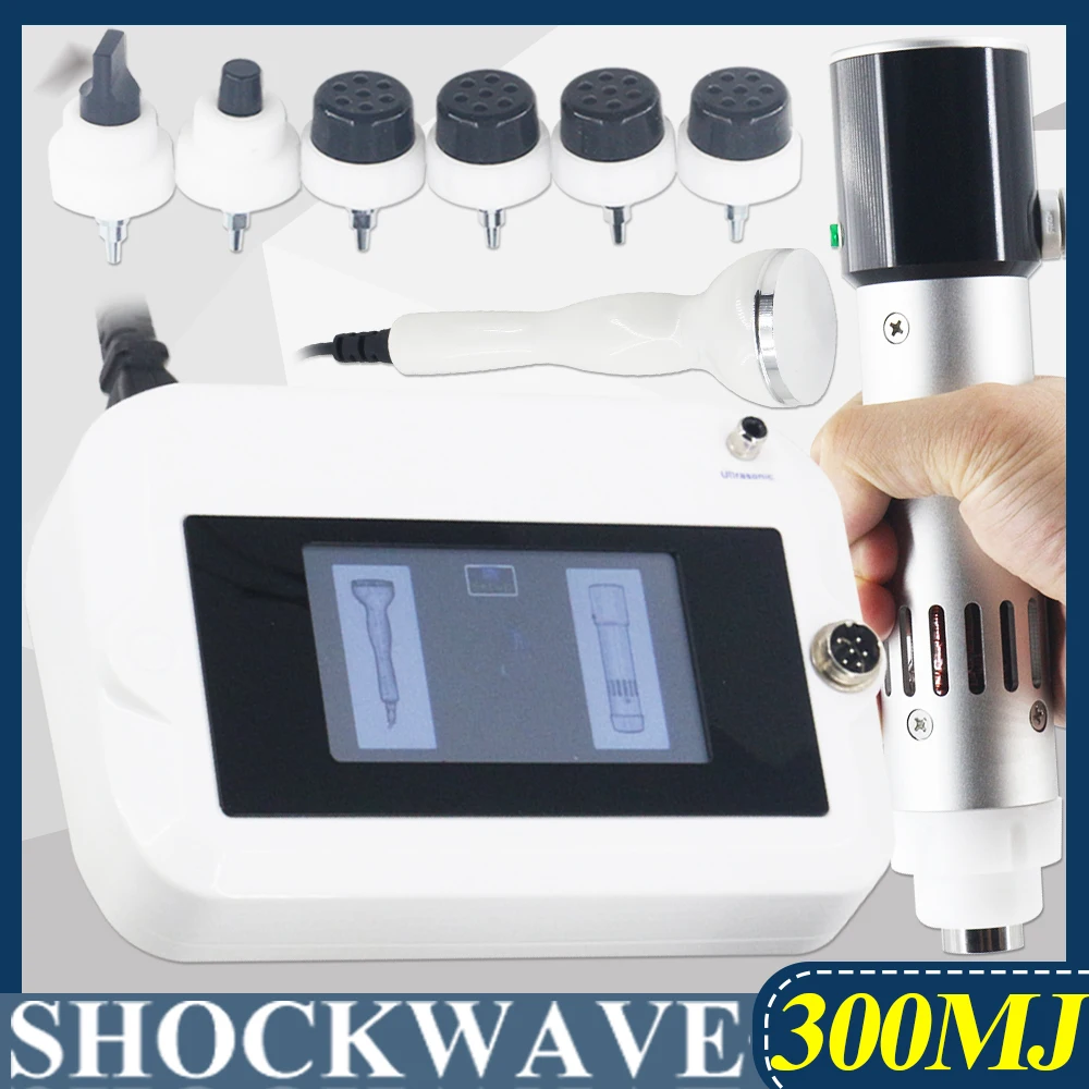 

300MJ Shockwave Ultrasonic Massager For Erectile Dysfunction ED Treatment Latest Shock Wave Therapy Machine Knee Pain Relief
