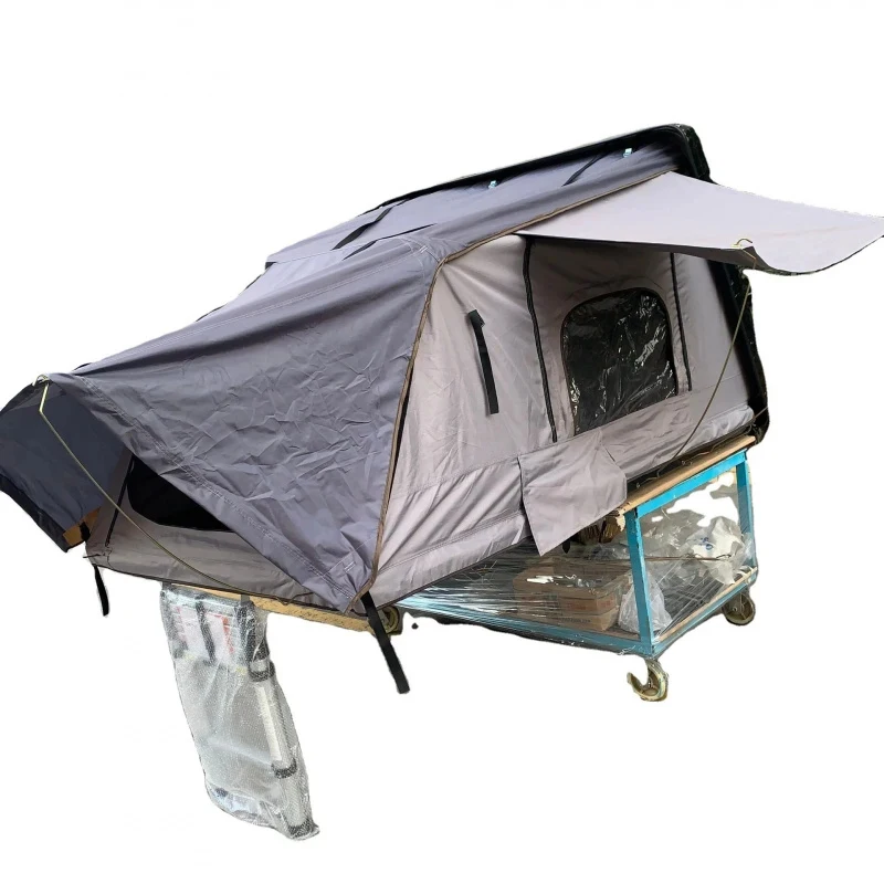 Best Selling4X4 High Quality Aluminum Car Outdoor Rooftop Tent Camping 2-3 Person Roof Top TentHigh Quality