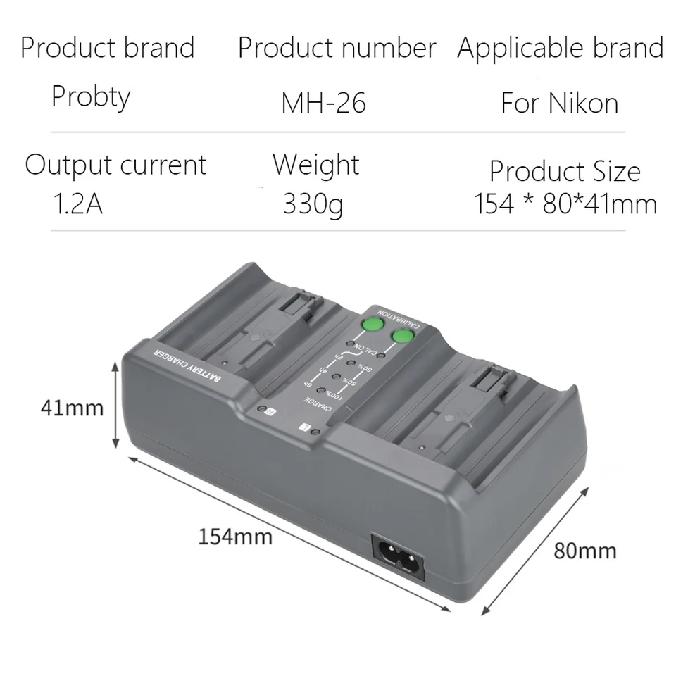Dual Battery Charger for Nikon Z9 EN-EL18D,EN-EL18, EN-EL18a, EN