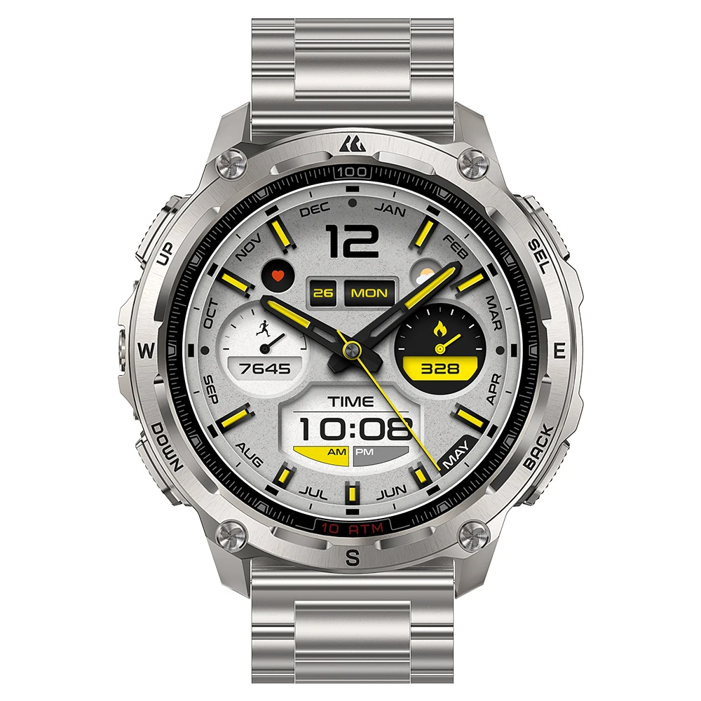 2026 KOSPET Tank T4 SE Smartwatch voor heren GPS Offline kaarten 512MB ROM 10ATM Waterdicht Hartslag 24/7 Gezondheidsmonitor