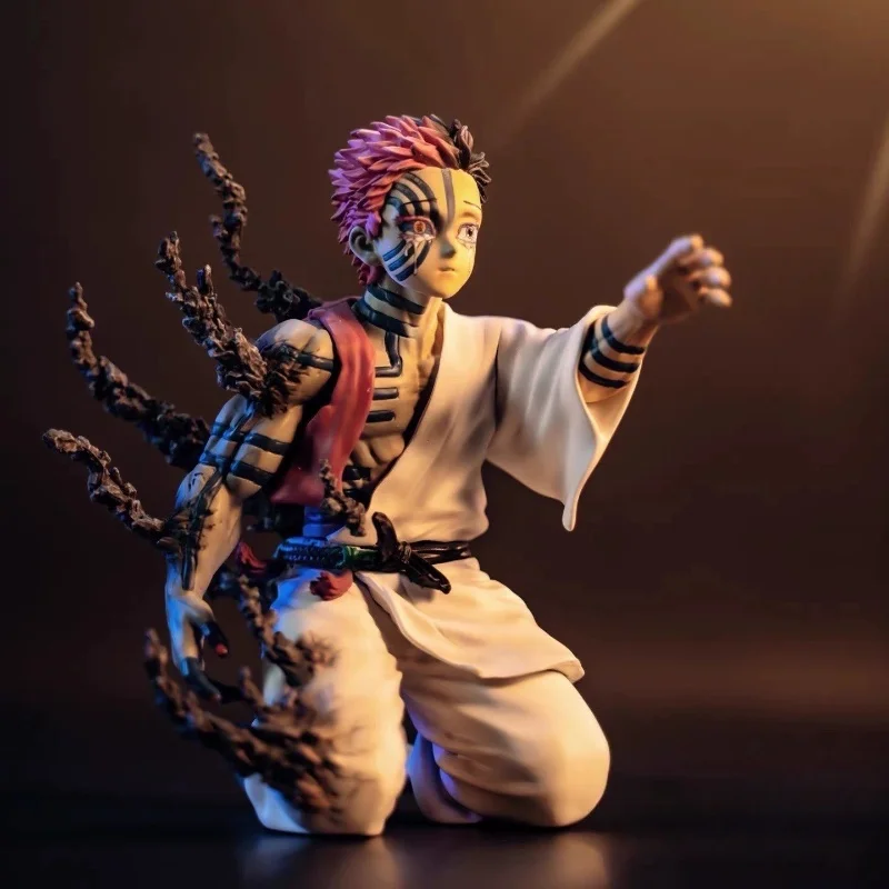 

13cm Demon Slayer Anime Action Figure Akaza Hakuji Yushiro Rengoku Model Doll Pvc Peripheral Desk Decor Ornament Collection Toy