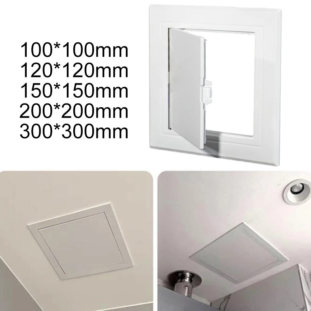 ABS Inspection Port  Cover Access Panel Ceiling Decorative Door Inspection Port Hatch Cover Plastic Push-Type Inspection Port