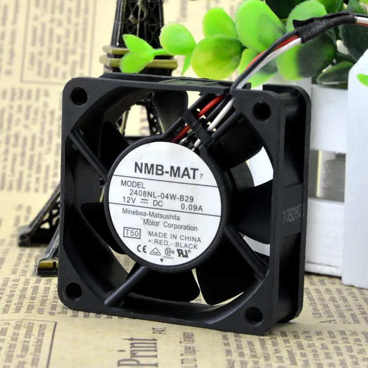 

НОВЫЙ ОРИГИНАЛЬНЫЙ 2408NL-04W-B29 12 В 0,09 А 6020 60*60*20 мм ОХЛАЖДАЮЩИЙ ВЕНТИЛЯТОР