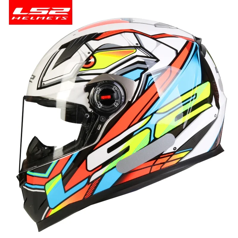 

Hot Sales LS2 FF358 Full Face Motorcycle Helmet High Quality Ls2 Brazil Flag Capacete Casque Moto Racing Helm ECE Approved