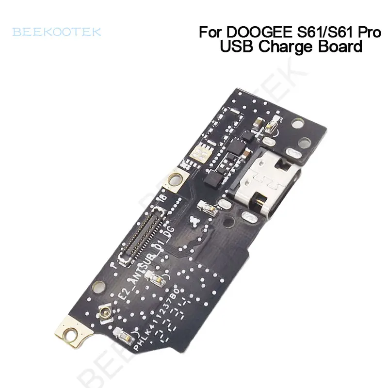 Original DOOGEE S61 Pro USB Board Plug Base Charge Port Board With Mic Microphone Repair Accessories For DOOGEE S61 Cell Phone