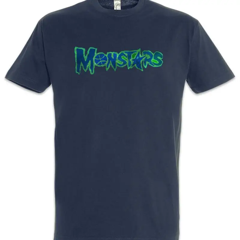 Monstars T Shirt Space Sign Symbol Team Logo Jam Fun Basketball