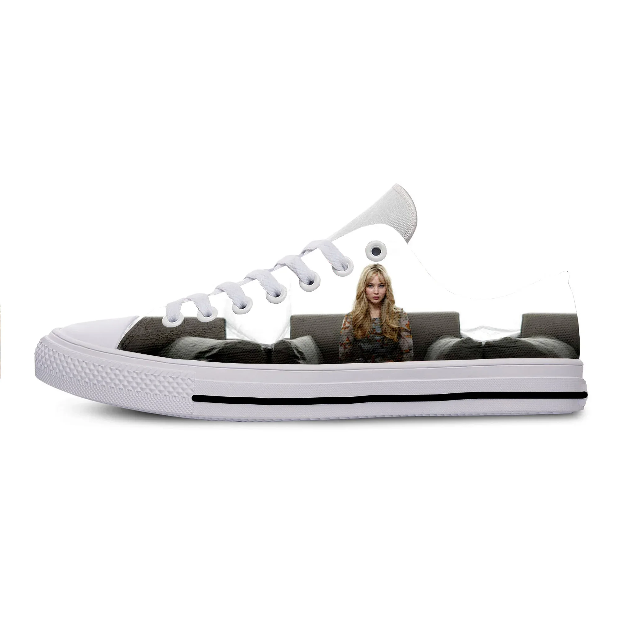 

Горячие и крутые модные летние кроссовки высокого качества, удобная повседневная обувь для мужчин и женщин, легкие легкие туфли Дженнифер Лоуренс с низким берцем