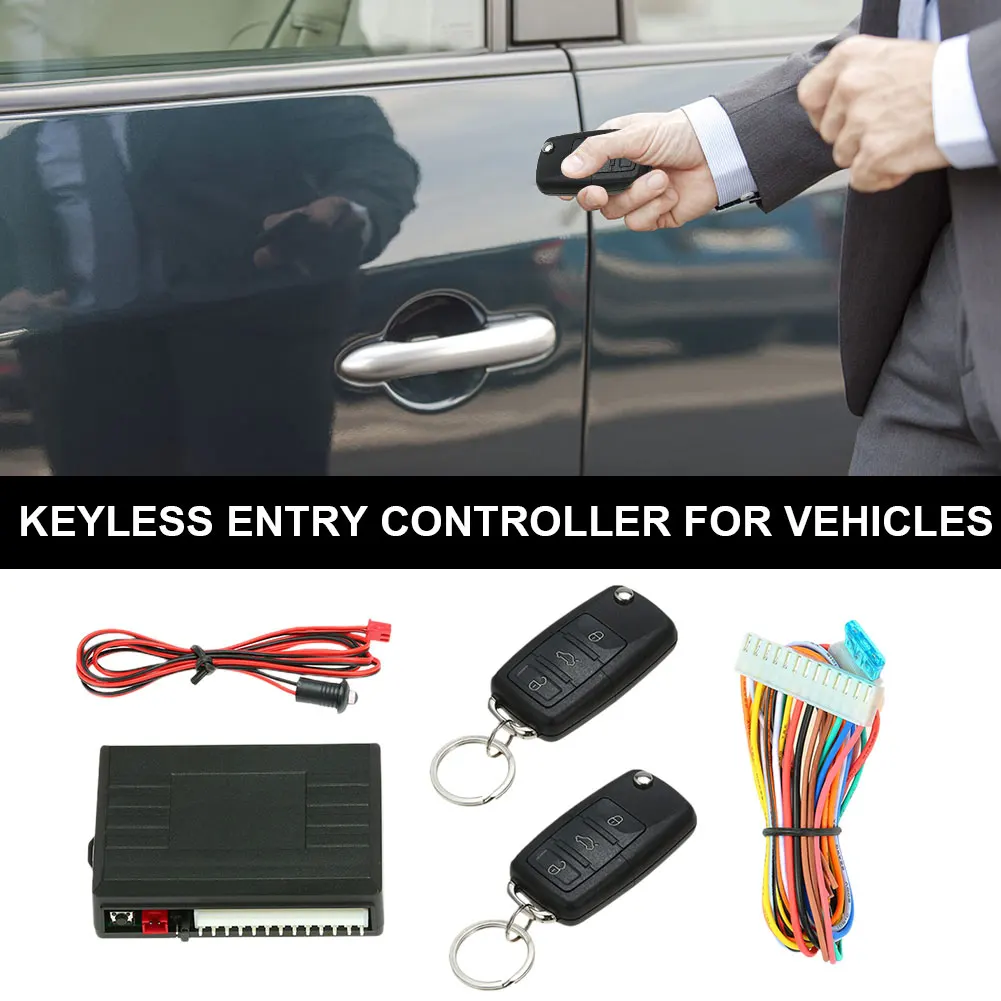 Auto Remote Central Kit DIY Universal Keyless Entry System Remote Central Locking Kit Car  System Car Alarm System