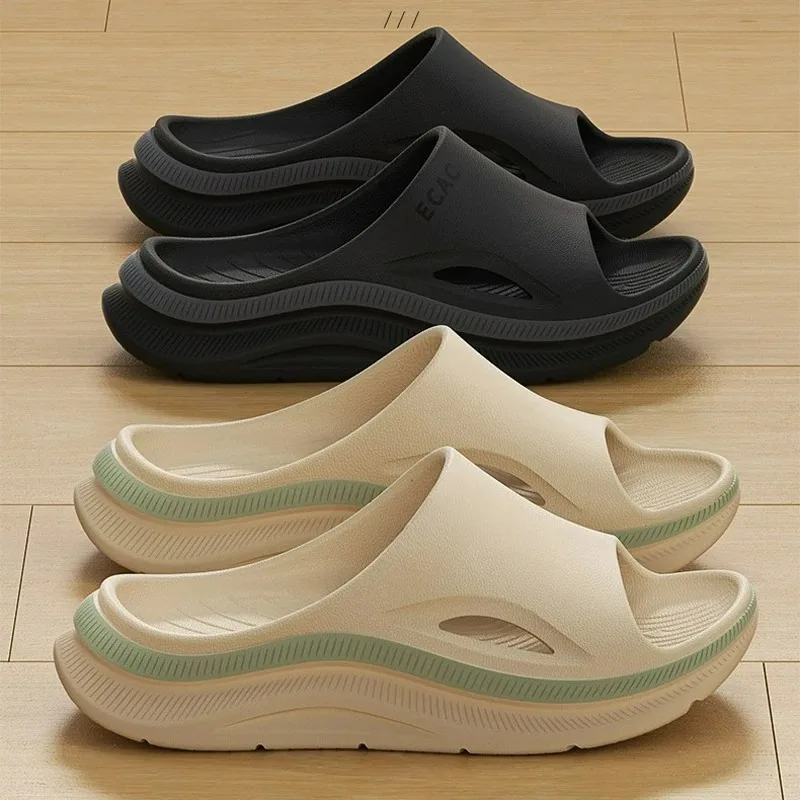 House Slipper Woman Platform Cloud Summer Sandal Men Flip Flops Beach Non Slip Home Sport Shoes Rubber Sneaker Female Male Thick