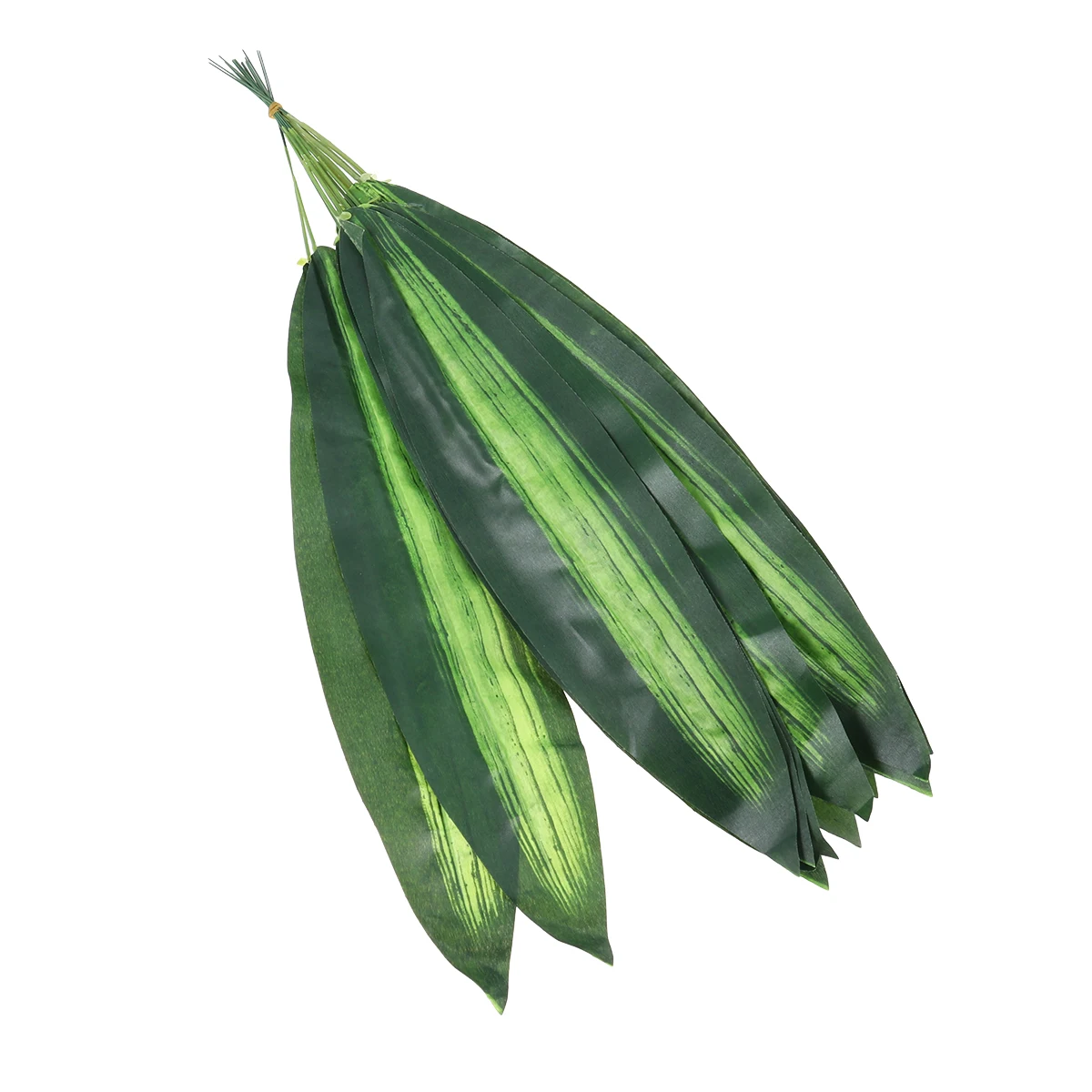 

20Pcs Fake Brazil Leaves High Simulation Artificial Tropical Plant Leaves Green Home Garden Balcony Office Cafe Decor DIY