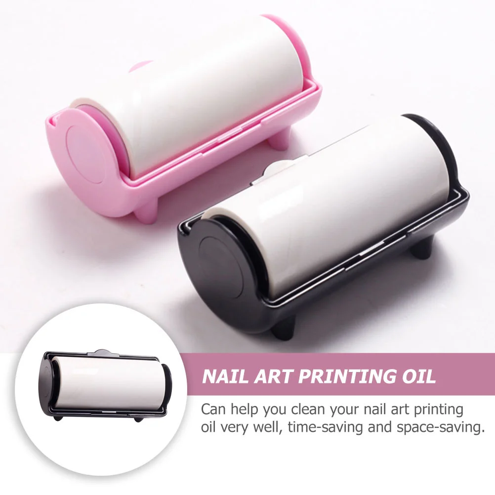 Nail Gel Polish Stamp Blotting Paper Seal Oil Remover Manicure Tool Printing Cleaner Special Pink Beauty