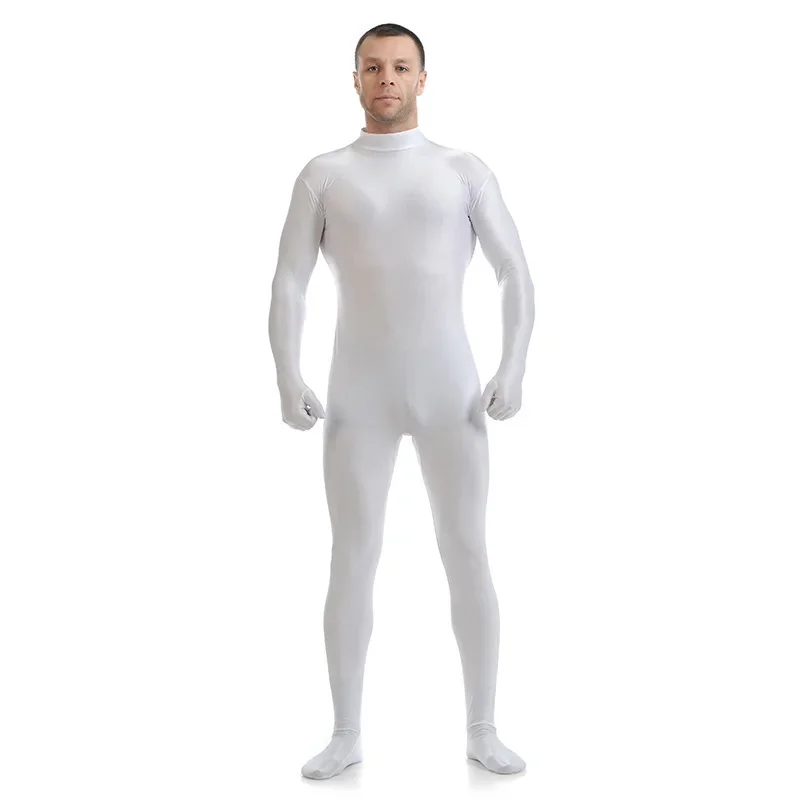 Męska spandex Zentai druga skóra body kobiety Zentai garnitur niestandardowy plus size obcisły kombinezon pełnej kombinezon przebranie na karnawał