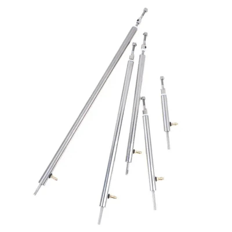 L10/15/20/25/30cm 길이 스테인레스 스틸 튜브 그리스 노즐 포함 4mm 보트 샤프트 RC 전기 레이싱 보트용