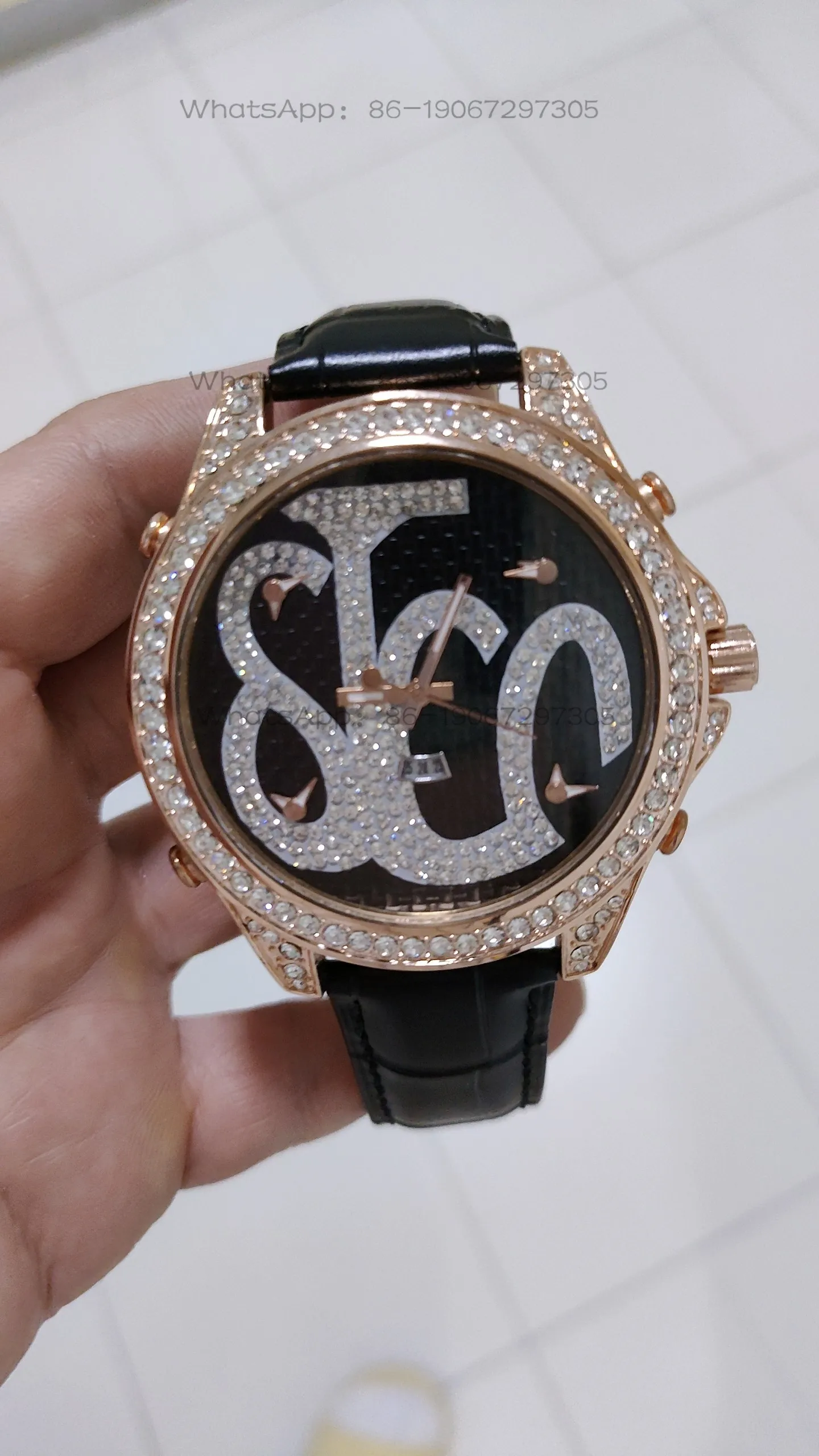 

Watch Multi-movement Non-mainstream Hiphop Hip-hop Belt Girl Boy Quartz Watch