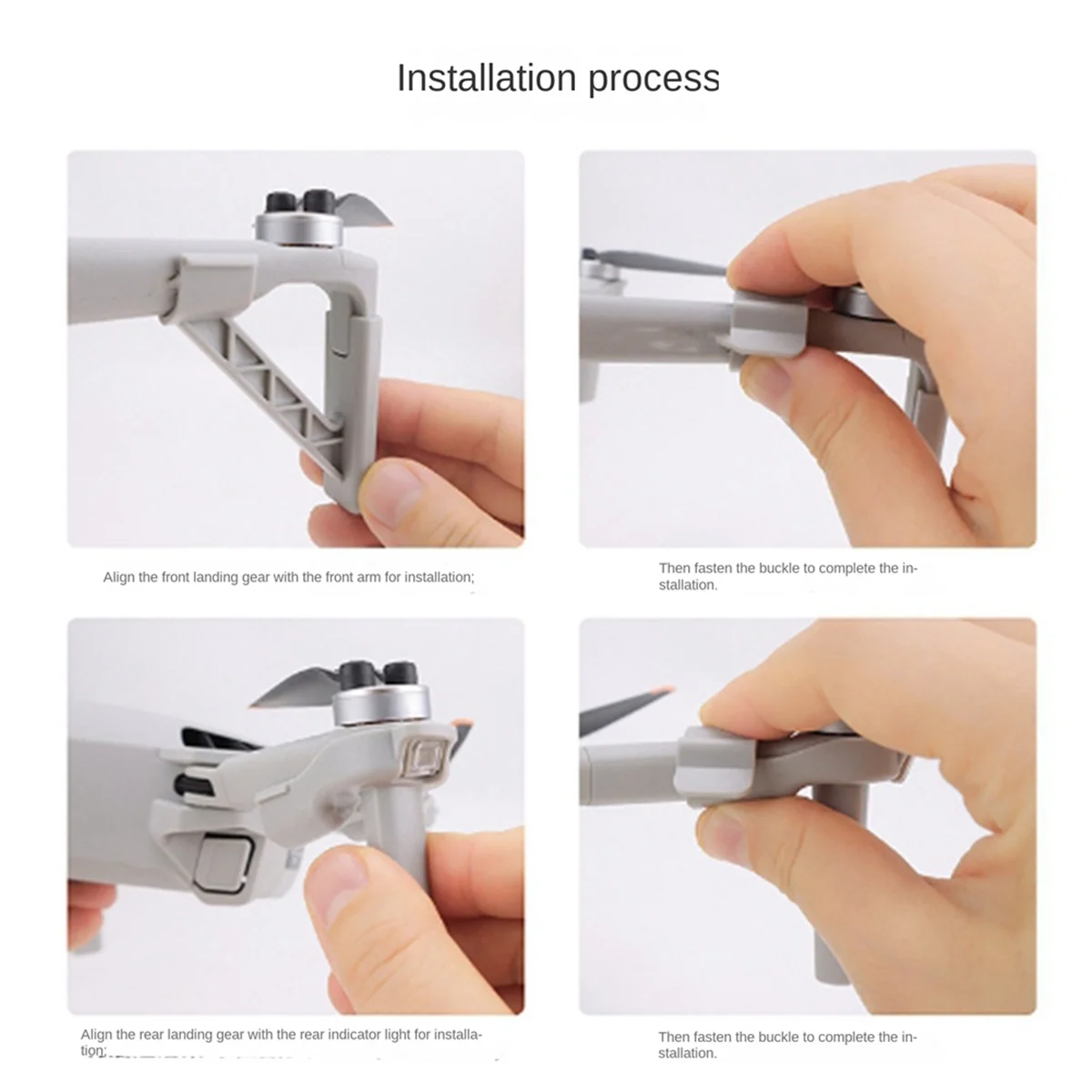 Aksesori braket Roda Pendaratan untuk Suku Cadang Peningkatan RC Drone RC MINI 4 Pro