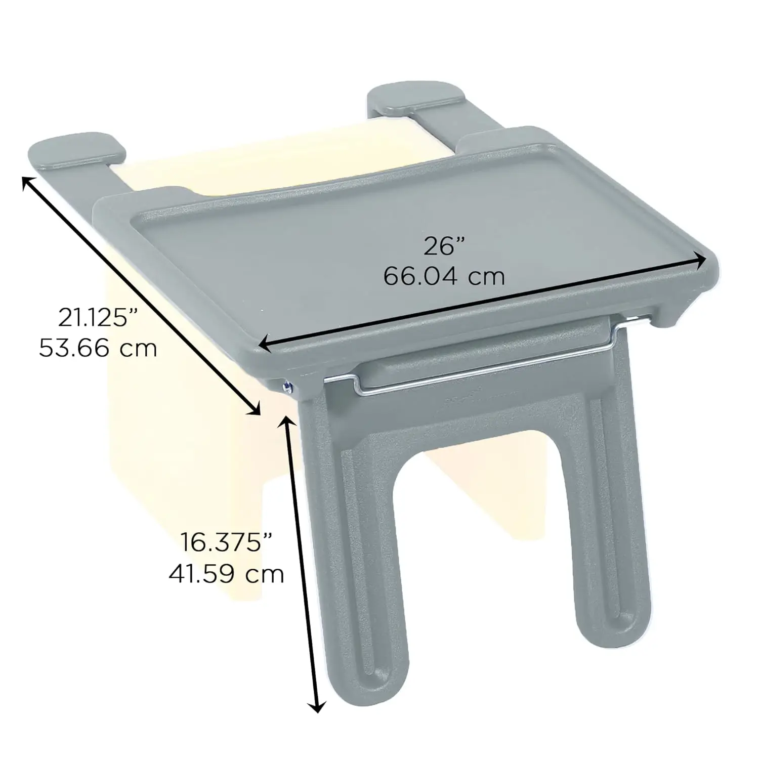 Kinderschreibtisch |   Wandelt Cube Chair an Desk um |   Platzsparender Schreibtischstuhl-Konverter für Kleinkinder |   Startseite