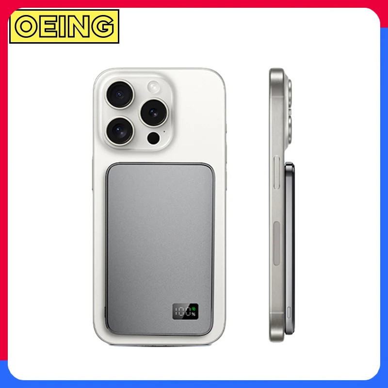 2025 New Magnetic Wireless Power Bank For Apple Magsafe Powerbank Super Fast Charging External Battery For iPhone Xiaomi Samsung