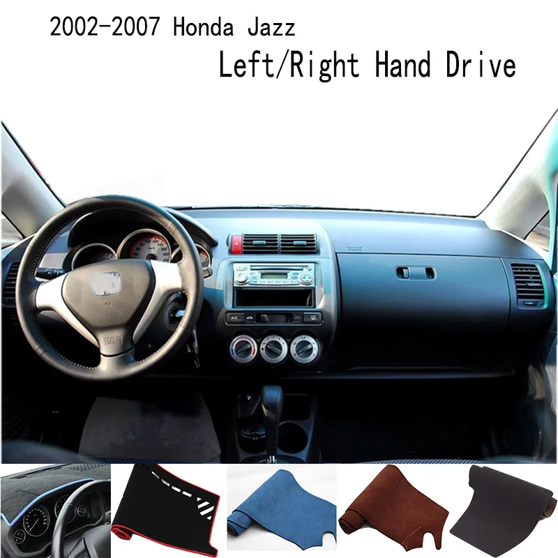 

For Honda Jazz II Mk2 2002-2007 Accessories Dashboard Cover Instrument Panel Dash Mat Dashmat Protective Pad