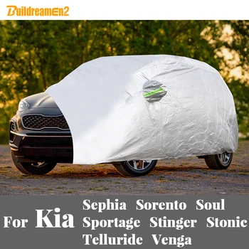 Outdoor car cover auto sun snow rain dust protection cover for Kia sesorento Sorento Soul Sportage Stinger Stonic Sorento ride Venga