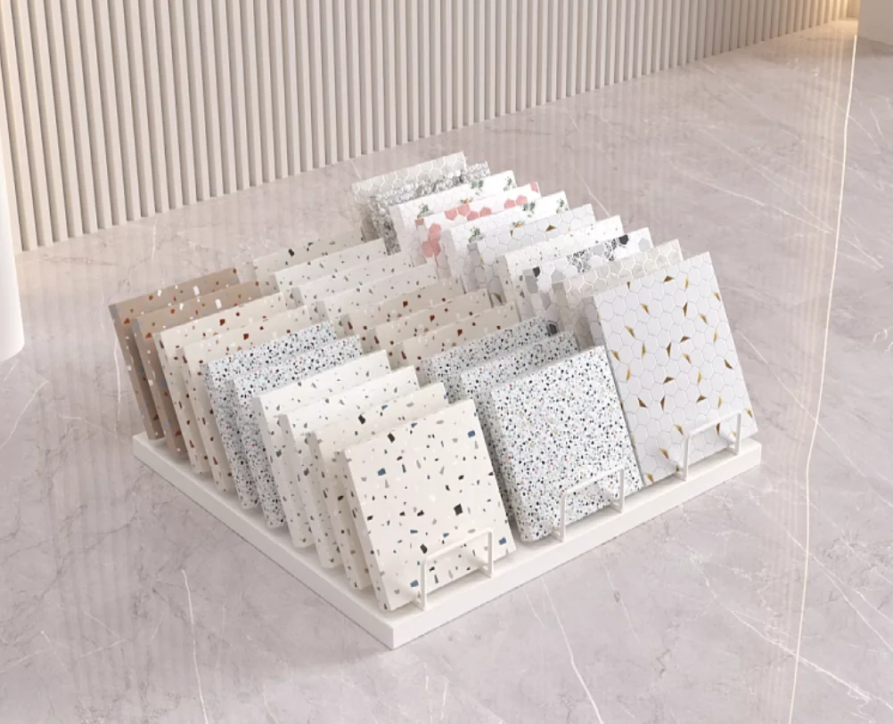 Ceramic tile rack, glass rack, stone color board rack, quartz stone sample rack, artificial stone door panel color card display