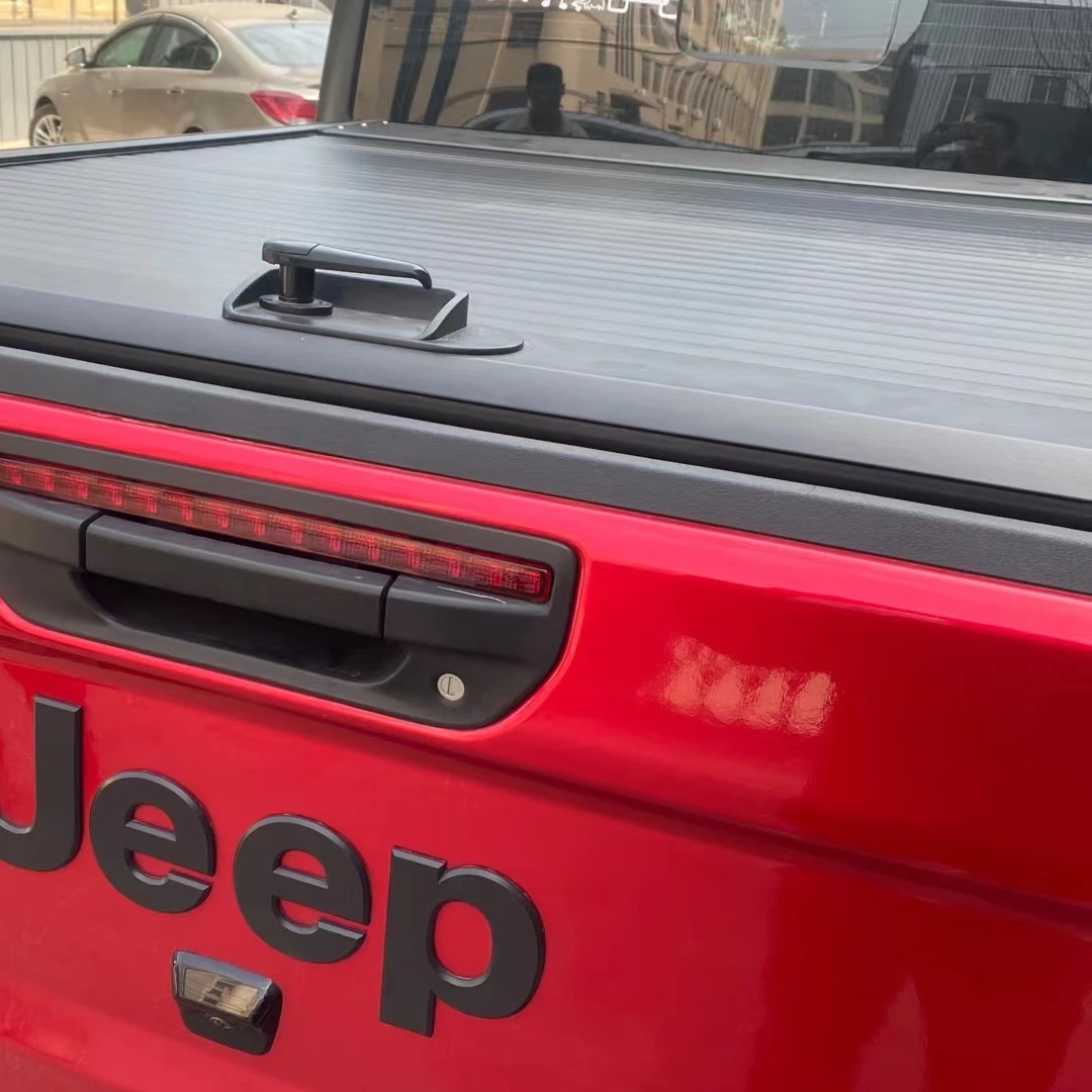 

Customized retractable tonneau cover forJeep Gladiator Jt K59 Ford F150 RangerT6/T7 Chevrolet Maverick Ram JAC DMAX Tundra Hilux