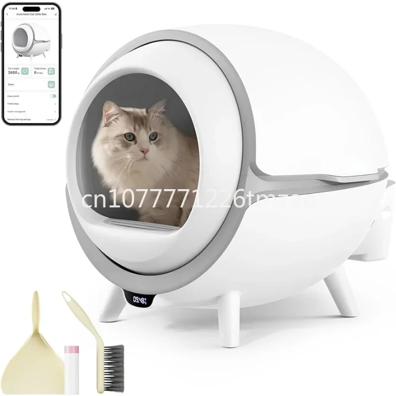 65L+9L large-capacity automatic intelligent self-cleaning cat litter box