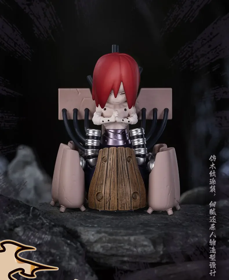 12 Stück Blindboxen mit Naruto Qibaodeng, Kampf mit Xiao, Stinktierfigur, schrillen Dekorationen, mysteriösen Geschenkboxen. – Detail 30