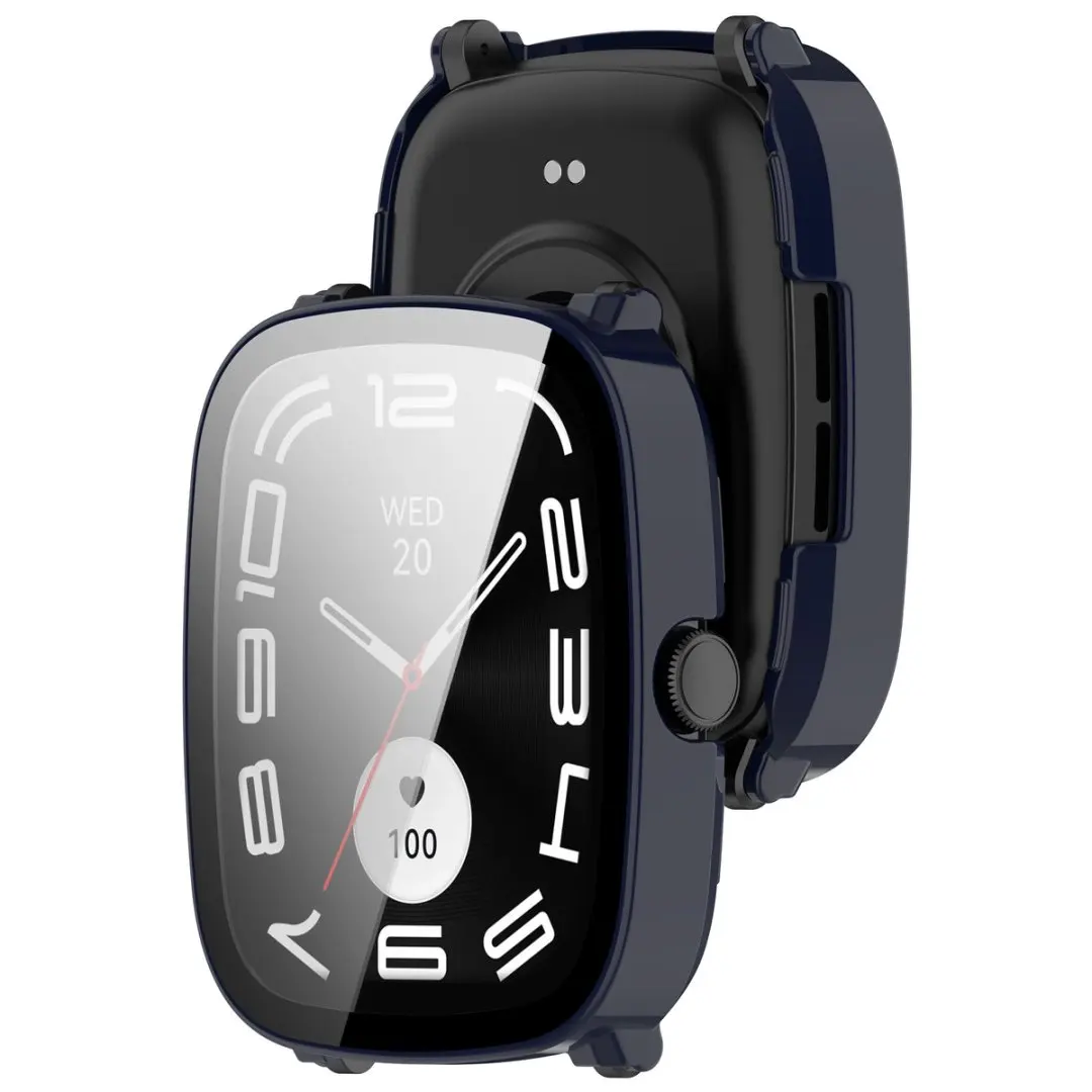 Haylou RS5 Smartwatch 케이스에 적합한 초박형 하드 PC 케이스 강화 유리 화면 보호기 보호 커버