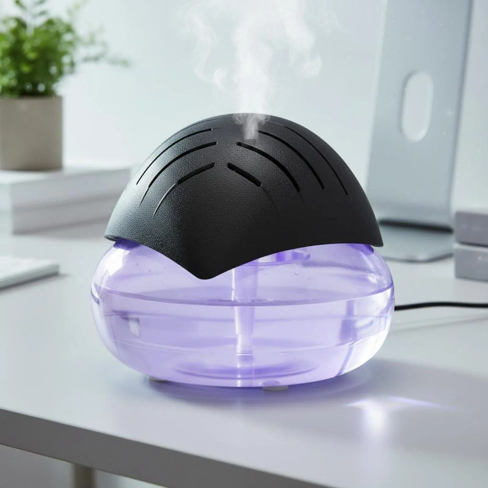 Water Air Air Refresher Air Purifying Mist Desktop Aroma Dispenser for Pet Owners, Office, Bedroom