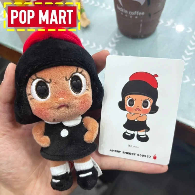 Genuine Pop Mart Molly Angry Energy Series Blind Box Guess Bag Cute Anime Figure Collectible Desktop Ornament Gift