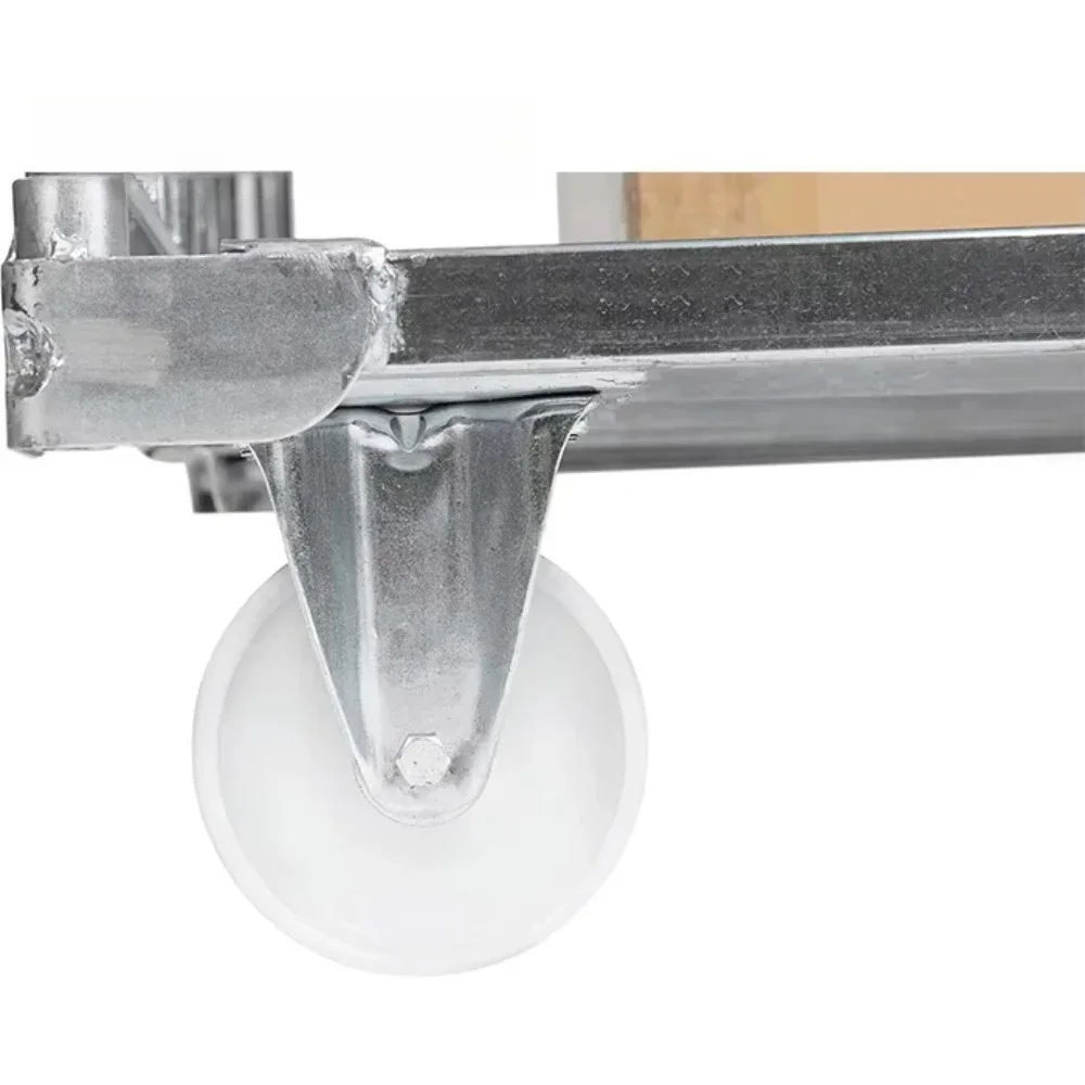 

Rolling Pallet Inventory Cage Trolley 3-sided Giant Modular Supermarket Delivery Shipping Container, With Wheels, No Shelves