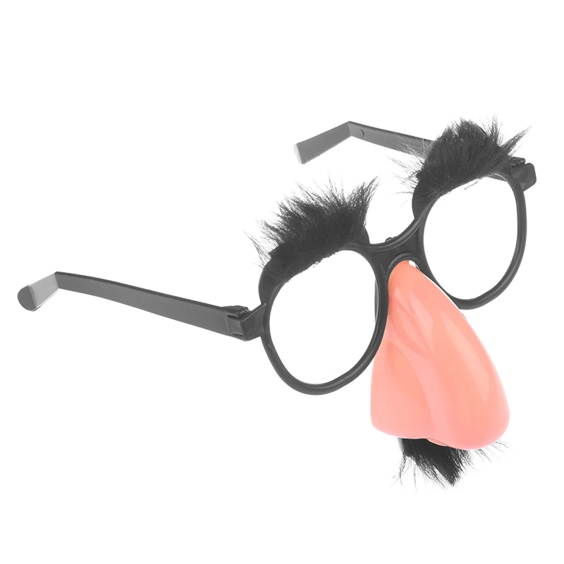 Halloween Disguise Glasses Creative Nose And Mustache Glasses Funny Big Nose Tricky Props