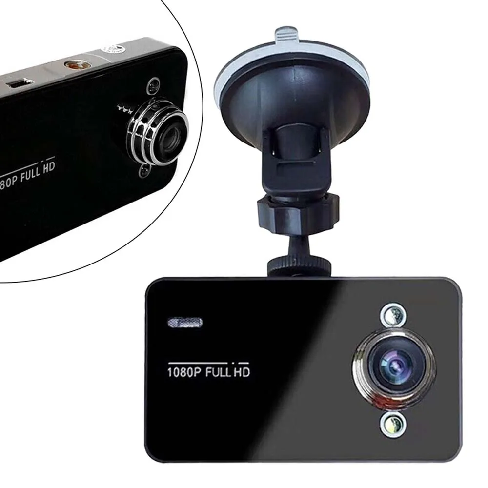 

Hd 1080P Car Dvr Dual Lens Front and Rear Camera Dash Cam Video Recorder 170-Degree Ultra Wide Angle Lens W/ Ir