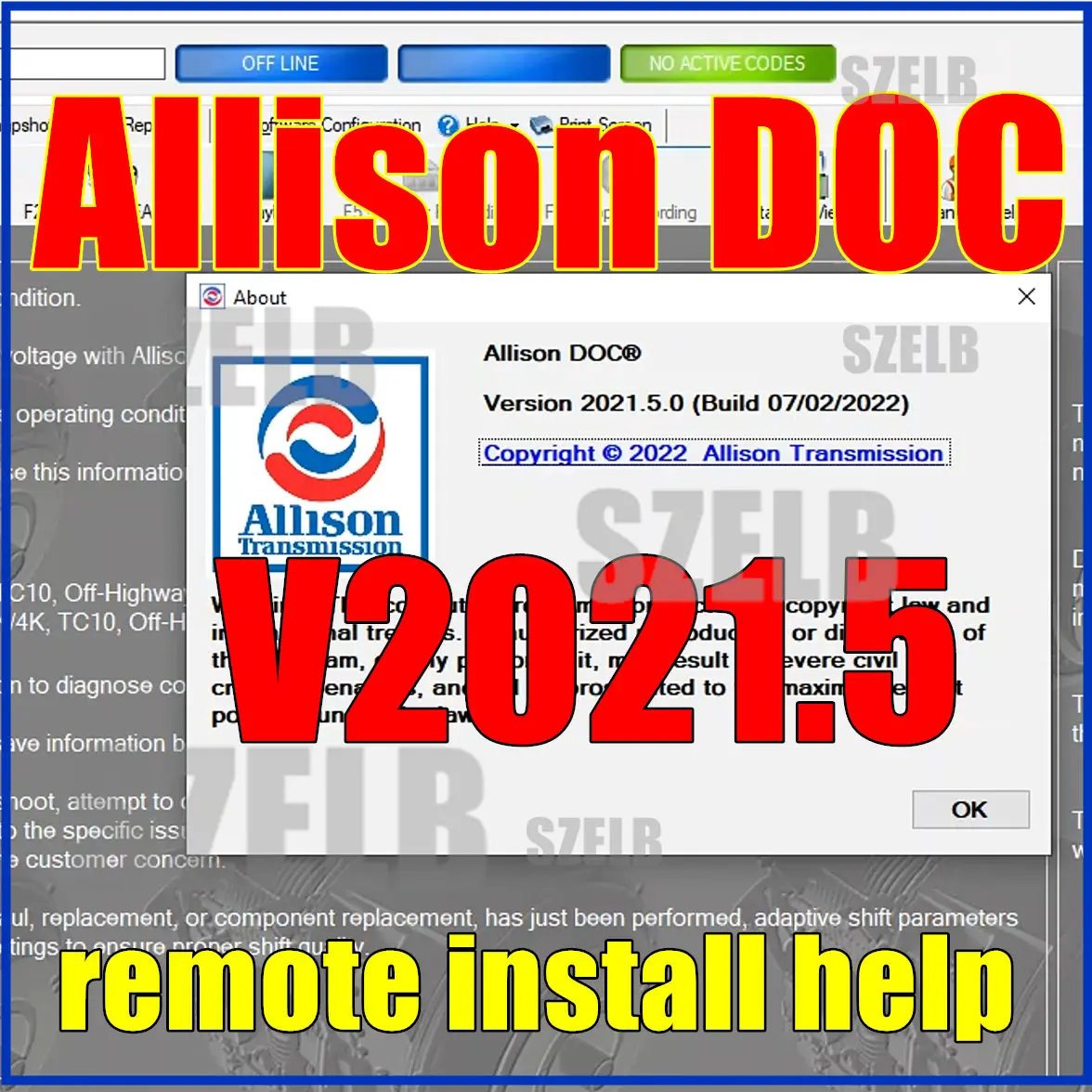 Hot Allison Doc v2021.5 + keygen + GEN5 Диагностика передачи программирования файлов может работать с NEXIQ