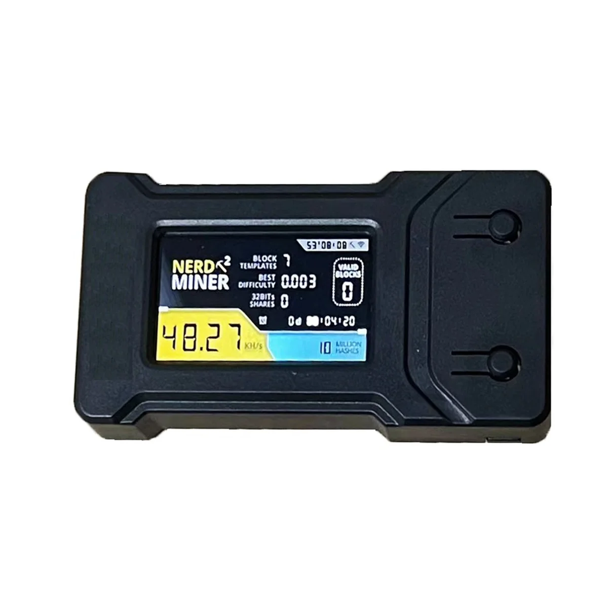 Nerdminer V2 56K T-Display Хешрейт 56K/S Plug and Play BTC Crypto Solo Miner Машина для майнинга биткойнов Машина для лотереи Btc