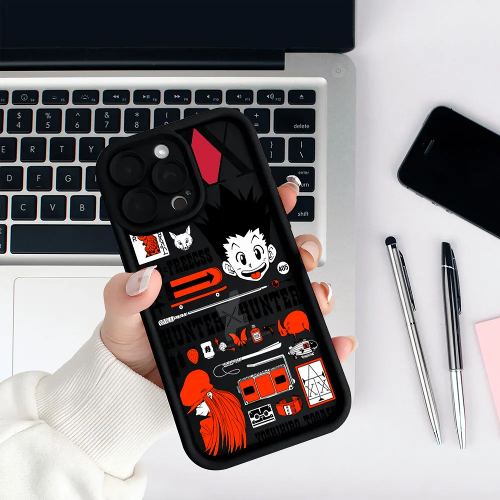 حافظة هاتف Hunter X Hunter Gon Freecss Killua Zoldyck لهاتف OnePlus 12 11 10r 8t Ace Nord Ce 4 3 2 Lite 5G غطاء سيليكون سائل