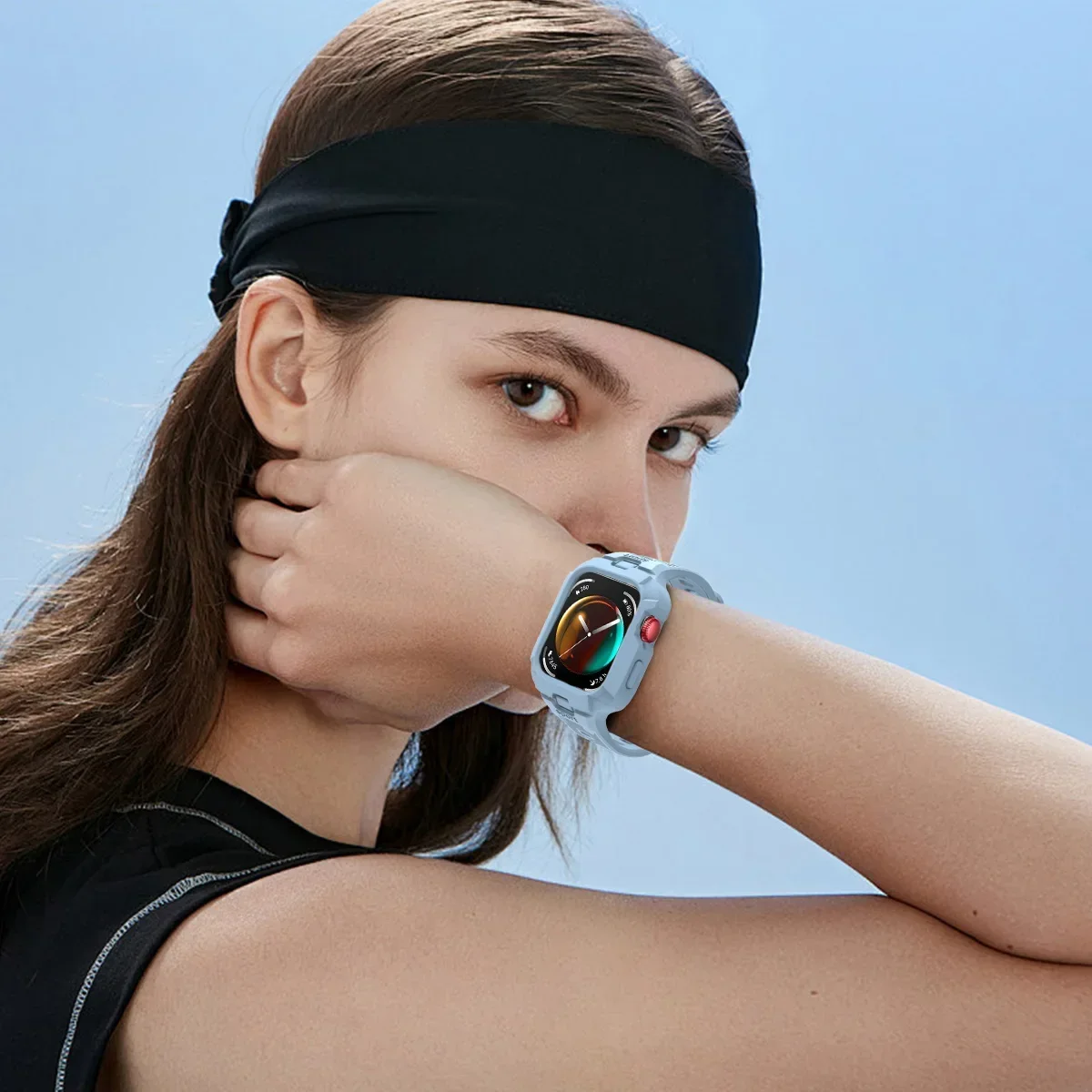 2in1 Case Band For Huawei Watch Fit3 Fit4 Strap Soft TPU Protector Cover For Huawei Fit4pro Silicone Protective Shell Accessory