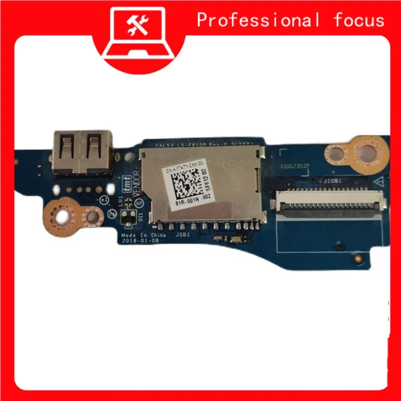 

Оригинал для DELL G3 3579 звуковая плата USB board G3 3579 CAL53 LS-F612P REB 1,0 Проверено хорошо, бесплатная доставка Капля