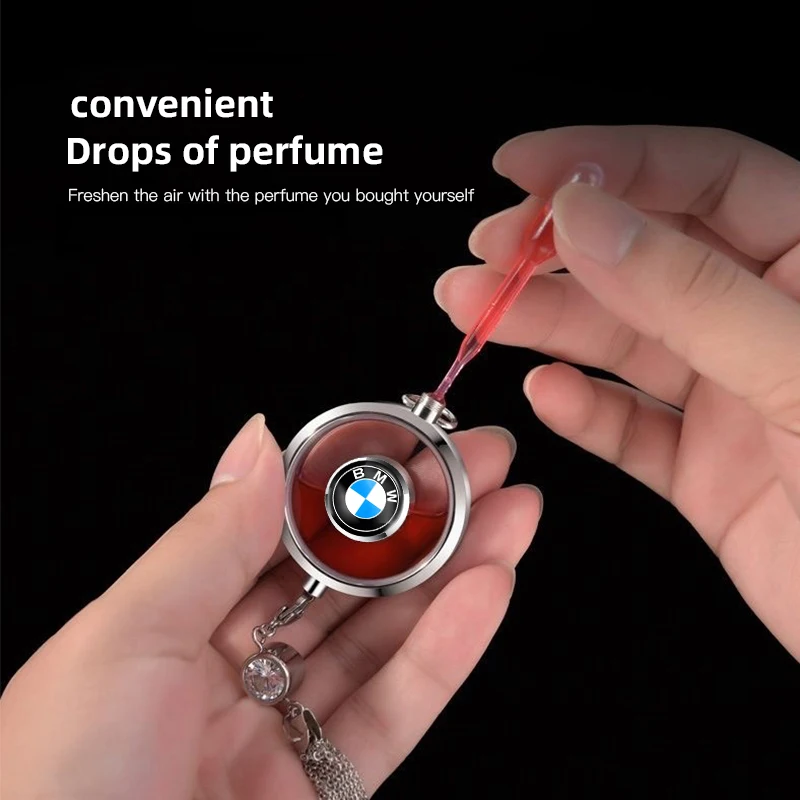 High Quality Car Perfume Pendant Hanging Diffuser Car Rearview Mirror Hanging Air Freshener For BMW E46 E90 F10 F30 Car Pendant