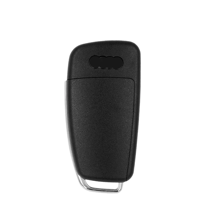 YAYUN 3/4 botones plegable Flip remoto funda para llave de coche Shell Fob funda para llave AKADF101 para Audi A6 A6L A2 A3 A4 A8 Q7 TT