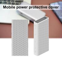 Protection Case Soft Protector Silicone Solid Color Power Bank Comprehensive for ZMI 20000mAh Mobile Power Bank