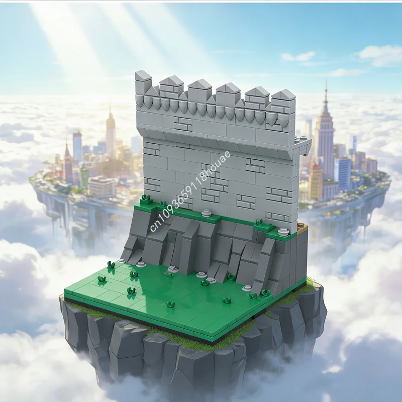 

273pcs MOC Castle Wall Idea Model Building Blocks Construction Assemble Toy Christmas Gift DIY Brick Kids Creative Education