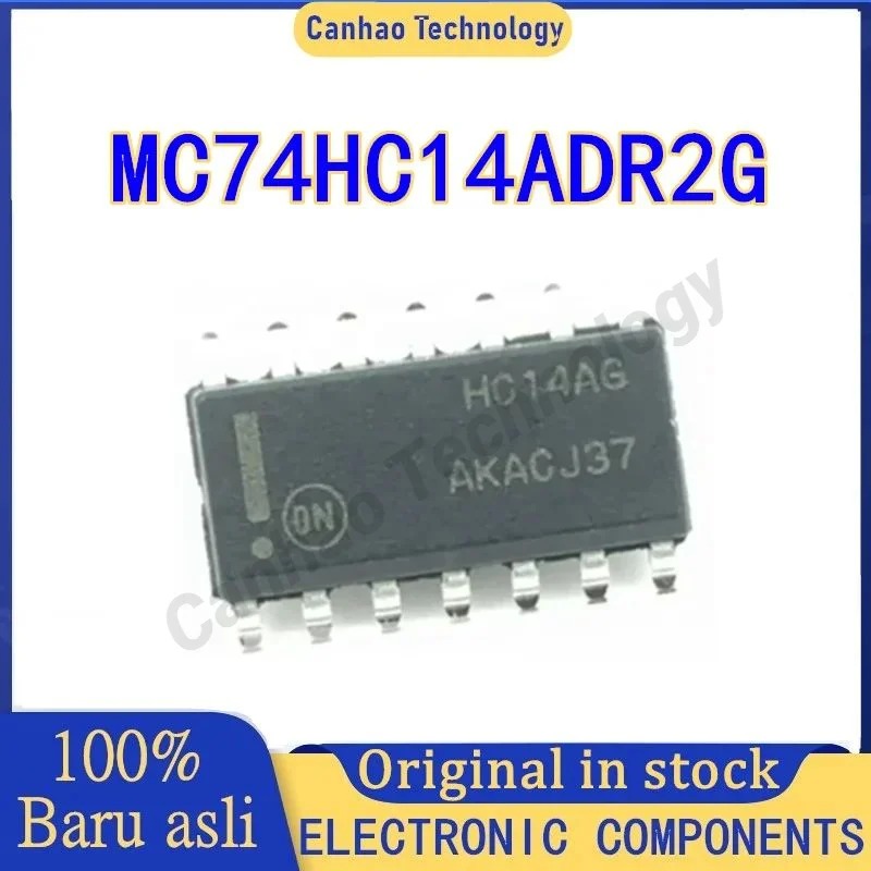 

10PCS MC74HC14ADR2G 74HC14ADR2G HC14AG MC74HC14ADR MC74HC14 MC74HC MC74 MC IC Chip SOP8 Hex Inverter with Schmitt Trigger Input