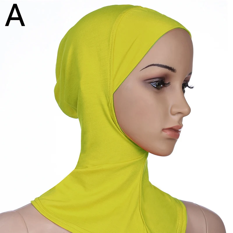 Women Muslim Underscarf Head Cover Muslim Headscarf Inner Hijab Caps Islamic Underscarf Ninja Hijab Scarf Hat Cap Bone Bonnet