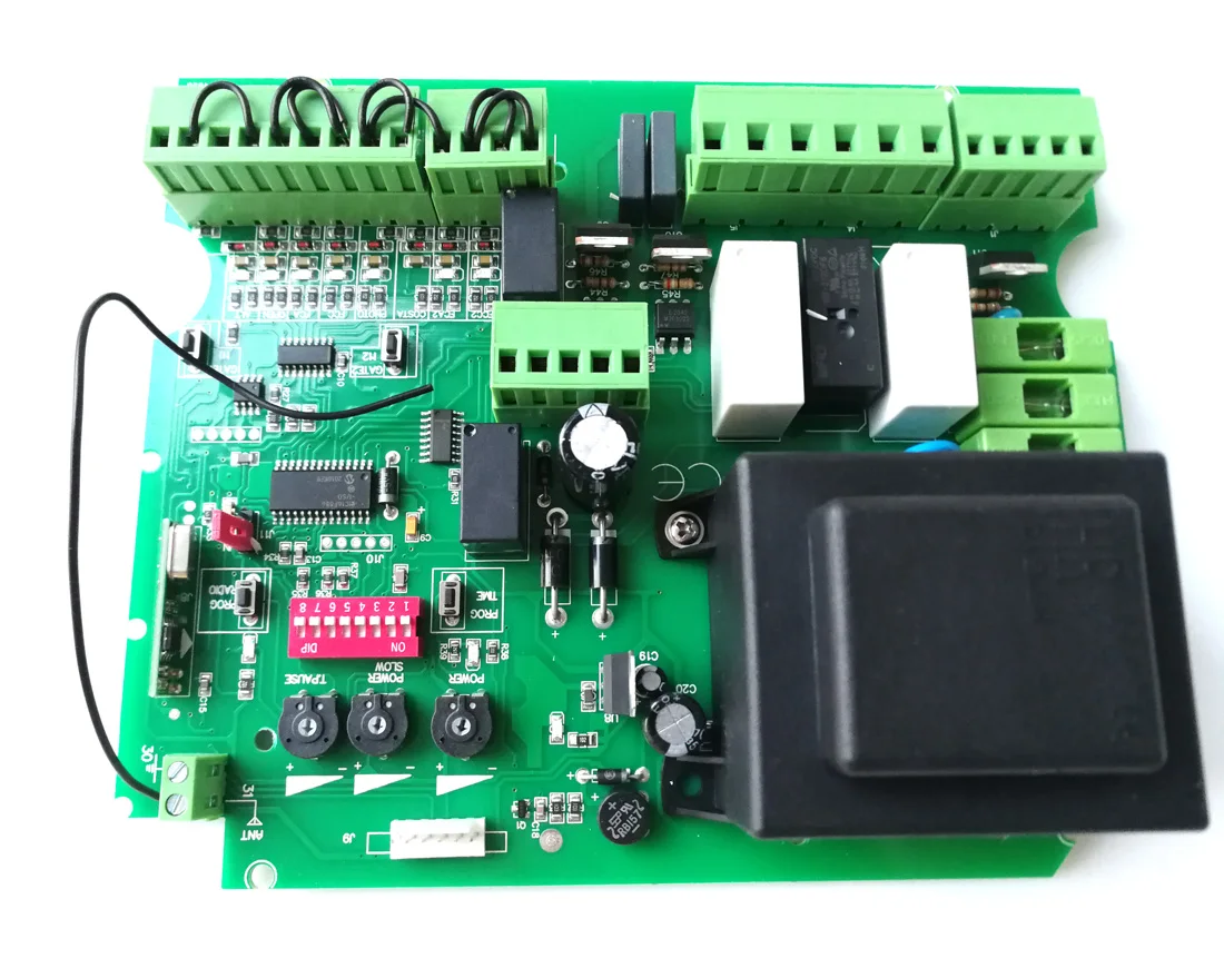 only for 110V or 220V motor!!! PCB Card Board for Automatic Double Swing Gate Opener Control Board Panel Smart Control System