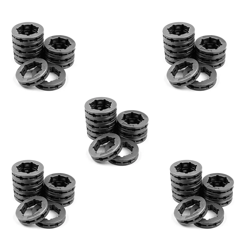 

【Цена-Прязь!】50 шт. 3/8-дюймовая 7T 22 мм звездочка обода цепи для цепи 266 268 272 280 285 288 355 362 372XP 380 385XP