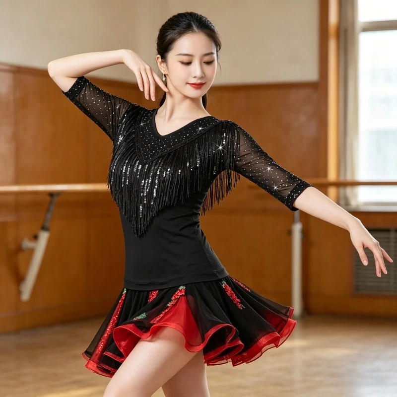 vetements-de-danse-latine-d'ete-pour-femmes-uniforme-de-danse-carree-moderne-tenue-de-danse-standard-pour-la-danse-a-trois-pas-haut-de-costume-de-danse